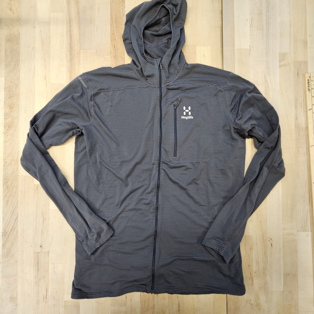 Haglöfs L.I.M Mid Multi Hood Jacket, Mens XLarge Gray